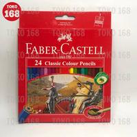 Gambar FABER CASTELL Classic Colour Pencils 24 Colours (SET) dari Toko168Jkt undefined 1 Tokopedia