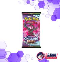 Gambar TCG Pokemon Sword & Shield 6 Chilling Reign Booster Pack dari Drakuli Hobbies undefined 2 Tokopedia