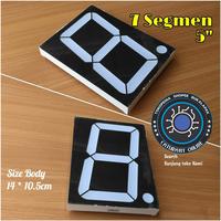 Gambar seven 7 segmen 5 inc merah segment 5" dari Caturahy undefined 1 Tokopedia