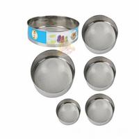 Gambar Ayak Ayakan Tepung Stainless / Saringan Tepung Santan Stainless - 1set isi 6pcs dari Bigstore Supplier undefined 3 Tokopedia