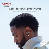 Gambar Vivan Headset Q12 Wired Earphone Metal Deep Bass Mic Konektor L 90 dari vivan storee undefined 3 Tokopedia