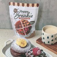 Gambar Happy Breakie Gluten Free Pancake & Waffle Mix - Double Choco 250gr dari Nourish Indonesia undefined 2 Tokopedia