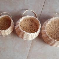 Gambar pot rotan gantung D10 dari T'Craft undefined 1 Tokopedia