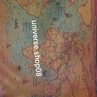 Gambar Lukisan peta dunia gaya retro / lukisan peta dunia klasik unik murah dari Universe.shop08 undefined 3 Tokopedia