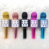 Gambar Q7-1 Mic Wireless Bluetooth Karaoke LED Microphone Speaker Berat Prod dari ryocelll undefined 3 Tokopedia