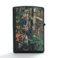 Gambar Zippo Custom Lighter - Matte Black Realtree Camouflage Forest Hunting dari Willytok undefined 1 Tokopedia