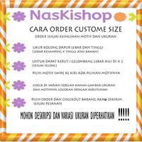 Gambar gorden kolong dapur anti air korden meja dapur waterprof hordeng - WP Spiral Krem, L50cm x T75cm dari naskishop undefined 2 Tokopedia