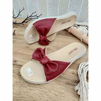 Gambar sandal oka TPR pita merah dan kuning dari AL-Ahya Shop (sepatu One Love) undefined 2 Tokopedia