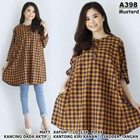 Gambar ATASAN BLOUSE WANITA JUMBO BIG SIZE 4XL LD 134 BISA BUAT IBU HAMIL dari Belle Butik undefined 4 Tokopedia