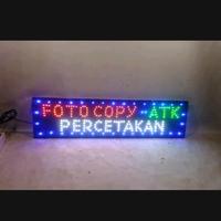 Gambar tulisan led FOTO COPY ATK PERCETAKAN new 70x20 cm dari karyalampu undefined 1 Tokopedia