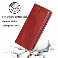 Gambar Case Oppo Reno 6 5G/Reno 6 Flip Case wallet leather cover dompet kulit - Cokelat, Reno 4G dari Acc ponsell undefined 3 Tokopedia