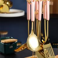 Gambar KITCHENWARE isi 7pc / SUTIL STAINLESS STEELL / SUTIL GOLD / SPATULA - Putih dari Toko 767_NEW undefined 2 Tokopedia