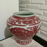Gambar Guci Ming merah antik lawas dari temdoe undefined 1 Tokopedia