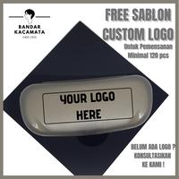 Gambar [FREE SABLON LOGO] KOTAK KACAMATA SABLON CUSTOM LOGO CASE PLASTIK - Kotak K8, Abu-abu dari josua muliawan undefined 1 Tokopedia