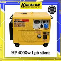 Gambar Krisbow Generator Diesel Hp 4000w 1 Ph Silent Cwa Krpd40 / genset 4000 dari Homedecor Bandung undefined 1 Tokopedia