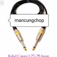 Gambar Kabel Gitar/Mic Canare L2T2S Jack Akai 6.5mm to 6.5 mm mono male - 5 Meter dari MancungChop undefined 1 Tokopedia