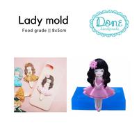 Gambar Lady mold boneka mold clay mold fondant cetakan doll art mold resin dari Done Handymade undefined 1 Tokopedia
