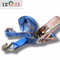 Gambar Treck belt 25 mm x 5 M kapasitas(+/-) 1 Ton Tali pengikat mobil motor dari IZZZ TOOL undefined 1 Tokopedia