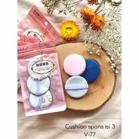 Gambar spon beda cushion isi 3 dari Dewa Dewi Cosmetic undefined 1 Tokopedia