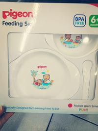 Gambar Pigeon Feeding Set 6+ Tempat Makan Pigen Peralatan Makan Bayi [TP] dari FrankShopp undefined 1 Tokopedia