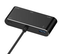 Gambar Kabel Converter 4K 2K Type C 5 in 1 to HDMI/VGA/USB/Type C/Audio - Abu-abu dari Majek Ilak Store undefined 2 Tokopedia