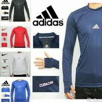 Gambar Manset Baju Baselayer Untuk Gym, Renang, Running - Navy dari Jersey Banjarbaru New undefined 1 Tokopedia