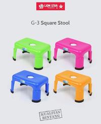 Gambar Bangku Jongkok Segi / Kotak Merk Lionstar G-3 dari MJHOMEOLSHOP undefined 1 Tokopedia