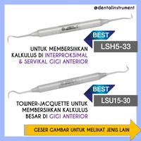 Gambar Dental Sickle Scaler / Pembersih Karang Gigi Merek Osung Original - LSH5-33 dari Dental Instrument Id undefined 3 Tokopedia