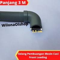 Gambar SELANG FRONT LOADING 3M PEMBUANGAN AIR MESIN CUCI OTOMATIS SLANG BUANG dari WILONAOLSHOP undefined 2 Tokopedia