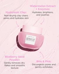 Gambar Glow Recipe Watermelon Glow Hyaluronic Clay Pore Mask dari Beautytrustid undefined 4 Tokopedia