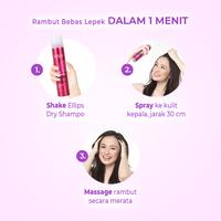 Gambar Ellips Dry Shampoo Fruity 200ml Twin Pack dari Ellips Haircare undefined 4 Tokopedia