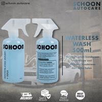 Gambar SCHOON WATERLESS + WAX 500ml cuci mobil perawatan kendaraan dari schoonautocare undefined 1 Tokopedia