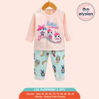 Gambar SETELAN BAJU TIDUR ANAK PEREMPUAN IMPORT PANJANG LOL B ELYSIAN - LOL A PP, Size 90 dari elysianindonesia undefined 3 Tokopedia