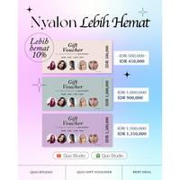 Gambar Gift Voucher Diskon 10% All Beauty Treatment QUO Studio - Rp 1.5 juta dari Quo Studio undefined 1 Tokopedia