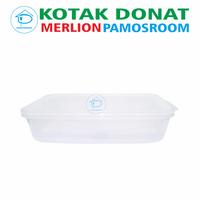 Gambar Pamosroom Tempat Donat Box Plastik Wadah Makanan Tempat Kue Roti dari pamosroom undefined 1 Tokopedia