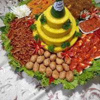 Gambar Nasi tumpeng komplet paket 20 porsi. dari Dapur Ce Neneng undefined 3 Tokopedia