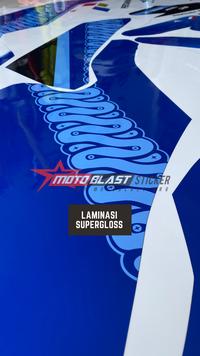 Gambar Decal Stiker Motoblast - Ninja ZX25R Livery Mandalika Fullbody - Glossy dari motoblast undefined 2 Tokopedia