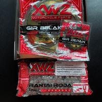 Gambar GEAR SET GIR PAKET SUPRA X 125 FI BLADE FI REVO FI 14T 40T 428H XWZ dari Sparta Motor Parts undefined 4 Tokopedia