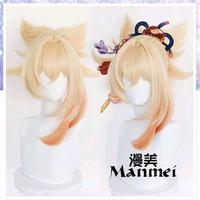 Gambar Yoimiya wig costume geta cosplay genshin impact dari Celestine.Shoppu undefined 5 Tokopedia