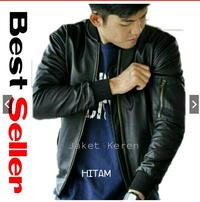Gambar Jaket Pria Keren Murah BOMBER GARUT asgar leather store - Cokelat, L dari Asgar leather store undefined 3 Tokopedia