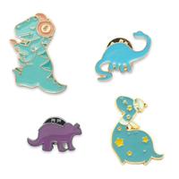 Gambar W! Accessories Pin Enamel Dino 55290600 - dino2 dari W Accessories by Scoop undefined 1 Tokopedia