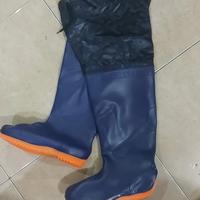 Gambar Sepatu Boots Sawah Kebun 60cm Biru Lentur Kuat Original Korea Murah - 37 dari KEDAI MAJU undefined 5 Tokopedia