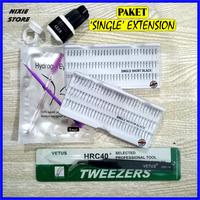 Gambar PAKET Bulu Mata Tanam Eyelash Extension Single MURAH PREMIUM 7 in 1 - SHORT dari NX-Store undefined 1 Tokopedia
