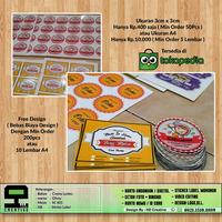 Gambar sticker label A4 dari HD CREATIVE undefined 4 Tokopedia