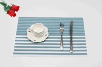Gambar Placemat / Alas Piring / Alas Makan Modern Style - blue+white dari Home Decor Zega undefined 3 Tokopedia