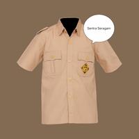 Gambar Baju pramuka putra dari sentra_seragam145c undefined 1 Tokopedia