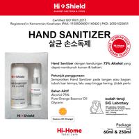 Gambar Hi Shield Package Hand Sanitizer 60ml + 250ml dari Hi Shield Official Store undefined 1 Tokopedia