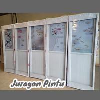 Gambar Pintu Kamar Mandi Aluminium 1/2 kaca dari Juragan Pintu undefined 1 Tokopedia
