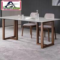 Gambar Meja makan minimalis top table marble marmer retro scanadivian Jati Furniture Asli link Custome Kaki Besi Kayu, 200x90 140x80 240x120 180x80 160x90 top table, dining set, meja kantor, meja teras, meja granit, meja marmer, meja tamu, meja konsul, by Custom - MEJA Marmer Tanpa Kursi, Size 120*80*75 dari Omega Furniture OMFU undefined 4 Tokopedia