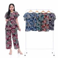 Gambar BAJU TIDUR MURAH SETELAN CELANA PANJANG - Biru dari belidimana undefined 1 Tokopedia